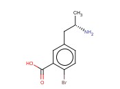 5-((2S)-2-AMINOPROPYL)-<span class='lighter'>2-BROMOBENZOIC</span> ACID