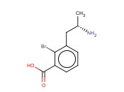 3-((2S)-2-AMINOPROPYL)-<span class='lighter'>2-BROMOBENZOIC</span> ACID