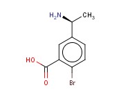5-((1S)-1-AMINOETHYL)-<span class='lighter'>2-BROMOBENZOIC</span> ACID