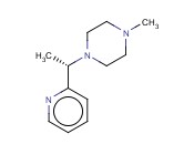 哌嗪,1-<span class='lighter'>甲基</span>-4-[(1S)-1-(2-<span class='lighter'>吡啶基</span>)乙基]-