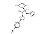 4-[2-[(2R,3R)-3-(2,5-difluorophenyl)-3-hydroxy-4-(1,2,4-triazol-1-yl)butan-2-yl]-1,3-thiazol-4-yl]benzonitrile