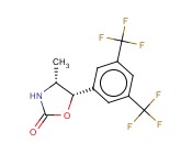 (4R,5S)-5-[<span class='lighter'>3,5-BIS</span>(<span class='lighter'>TRIFLUOROMETHYL</span>)PHENYL]-4-METHYL-1,3-OXAZOLIDIN-2-ONE