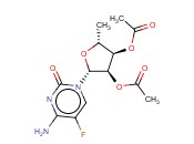 2',3'-DI-O-<span class='lighter'>ACETYL</span>-5'-DEOXY-5-FLUOROCYTIDINE