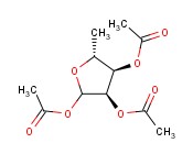 1,2,3-tri-O-acetyl-5-deoxy-D-ribofuranose