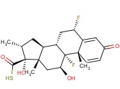 (6A,11B,16A,17A)-6,9-DIFLUORO-11,17-DIHYDROXY-16-METHYL-3-OXOANDROSTA-1,4-DIENE-17-CARBOTHIOIC ACID