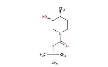 CIS-TERT-BUTYL 3-HYDROXY-4-METHYLPIPERIDINE-1-CARBOXYLATE