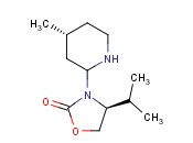 2-OXAZOLIDINONE, 4-(1-METHYLETHYL)-3-[(4R)-4-METHYL-2-PIPERIDINYL]-, (4S)-