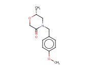 3-MORPHOLINONE, 4-[(4-METHOXYPHENYL)METHYL]-6-METHYL-, (6R)-