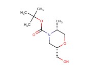 N-T-BOC-(2S,5R)-2-(HYDROXYMETHYL)-5-METHYLMORPHOLINE