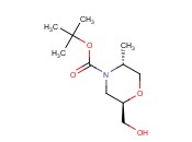 N-T-BOC-(2R)-HYDROXYMETHYL-(5R)-METHYLMORPHOLINE