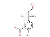 5-((1S)-1-AMINO-3-HYDROXY-1-METHYLPROPYL)-<span class='lighter'>2-BROMOBENZOIC</span> ACID