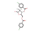 BETA-D-ERYTHRO-PENTOFURANOSE, 2-DEOXY-2-FLUORO-2-METHYL-, 3,5-BIS(4-CHLOROBENZOATE), (2R)-