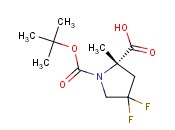 (2S)-1-BOC-4,4-DIFLUORO-2-METHYLPYRROLIDINE-2-CARBOXYLIC ACID