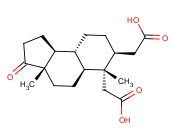 2,3-开环-5Α-雄甾(烷)-17-酮-2,3-<span class='lighter'>二羧酸</span>