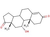 ANDROST-4-ENE-3,17-DIONE, 11-HYDROXY-, (11ALPHA)-