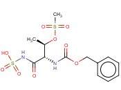 N-SULFONYL BENZYLOXYCARBONYL THREONINE AMIDE O-<span class='lighter'>MESYLATE</span>
