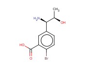 5-((1R,2R)-1-AMINO-2-HYDROXYPROPYL)-<span class='lighter'>2-BROMOBENZOIC</span> ACID