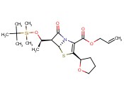 (5R,6S)-6-[(1R)-1-[[(1,1-Dimethylethyl)dimethylsilyl]oxy]ethyl]-7-oxo-3-[(2R)-tetrahydro-2-furanyl]-4-thia-1-azabicyclo[3.2.0]hept-2-ene-2-carboxylic acid 2-propenyl ester