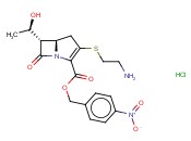 (5R,6S)-3-[(2-氨基乙基)硫]-6-[(1R)-1-羟乙基]-7-氧代-1-<span class='lighter'>氮</span><span class='lighter'>杂</span>二<span class='lighter'>环</span>[3.2.0 ]庚-2-烯-2-羧酸-(4-硝基苯)<span class='lighter'>甲</span>酯<span class='lighter'>盐酸盐</span> 1-甲基-2-吡咯烷酮