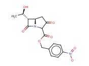 P-NITROBENZYL-6-(1-<span class='lighter'>HYDROXYETHYL</span>)-1-AZABICYCLO(3.2.0)HEPTANE-3,7-<span class='lighter'>DIONE</span>-2-CARBOXYLATE