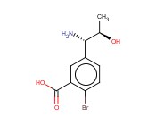 5-((1S,2R)-1-AMINO-2-HYDROXYPROPYL)-<span class='lighter'>2-BROMOBENZOIC</span> ACID