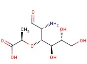 2-AMINO-3-O-(1-CARBOXYETHYL)-<span class='lighter'>2-DEOXY-D-GLUCOSE</span>