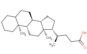 5-β-胆烷<span class='lighter'>酸</span>