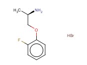 (2R)-1-(2-FLUOROPHENOXY)-2-PROPANAMINE <span class='lighter'>HYDROBROMIDE</span>
