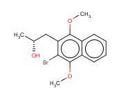(R)-1-(3-BROMO-1,4-DIMETHOXY-NAPHTHALEN-2-YL)-PROPAN-2-OL