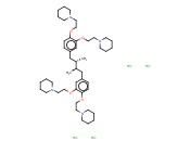 PIPERIDINE, 1,1',1'',1'''-[[(2R,3S)-2,3-DIMETHYL-1,4-BUTANEDIYL]BIS[4,1,2-BENZENETRIYLBIS(OXY-2,1-ETHANEDIYL)]]TETRAKIS HCL