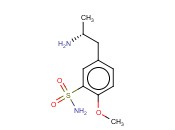 R-(-)-5-(2-AMINO-PROPYL)-2-METHOXY-<span class='lighter'>BENZENESULFONAMIDE</span>