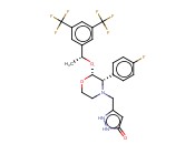 5-(((2R,3S)-2-((R)-1-(3,5-BIS(TRIFLUOROMETHYL)PHENYL)ETHOXY)-3-(4-FLUOROPHENYL)MORPHOLINO)METHYL)-1H-PYRAZOL-3(2H)-ONE