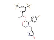 5-(((2R,3S)-2-((R)-1-(<span class='lighter'>3,5</span>-BIS(TRIFLUOROMETHYL)PHENYL)ETHOXY)-3-(4-FLUOROPHENYL)MORPHOLINO