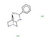 (-)-N-(1(R)-PHENYLETHYL)-1-AZABICYCLO[2.2.2]OCTAN-3(S)-AMINE DIHYDROCHLORIDE