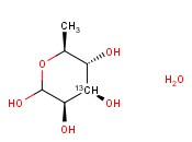 6-DEOXY-L-[3-13C]MANNOSE MONOHYDRATE