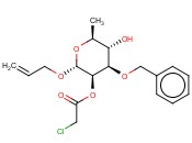 烯丙基 3-O-苄基-2-O-氯乙酰<span class='lighter'>基</span>-alpha-L-<span class='lighter'>吡</span>喃鼠李糖苷