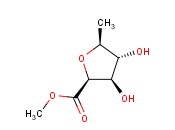 (2S,3R,4R,5S)-METHYL 3,4-DIHYDROXY-5-METHYLTETRAHYDROFURAN-2-CARBOXYLATE
