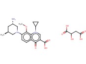 7-[(3S,5S)-3-<span class='lighter'>氨基</span>-5-甲基-1-<span class='lighter'>哌啶</span>基]-1-环丙基-1,4-二氢-8-甲氧基-4-氧代-3-喹啉甲酸 2-羟基丁二酸