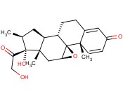 9<span class='lighter'>BETA</span>,11<span class='lighter'>BETA-EPOXY-17</span>ALPHA,21-<span class='lighter'>DIHYDROXY-16BETA</span>-METHYLENE-PREGNA-1,4-DIENE-3,20-DIONE （DB11)