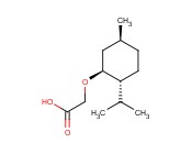(+)-<span class='lighter'>薄荷</span>氧基乙酸