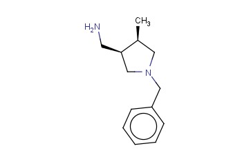 (3R,4R)-REL-4-METHYL-1-(PHENYLMETHYL)-3-PYRROLIDINEMETHANAMINE