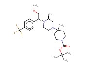 TERT-BUTYL 4-((S)-4-((R)-2-METHOXY-1-(4-(TRIFLUOROMETHYL)PHENYL)ETHYL)-3-METHYLPIPERAZIN-1-YL)-4-METHYLPIPERIDINE-1-CARBOXYLATE