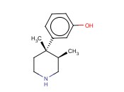 (+)-(3R,4S)-3,4-DIMETHYL-4-(3-HYDROXYPHENYL)PIPERIDINE