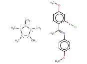 CHLORO(PENTAMETHYLCYCLOPENTADIENYL)[5-METHOXY-2-[1-[(4-METHOXYPHENYL)IMINO-KN]ETHYL]PHENYL-KC]IRIDIUM(III)