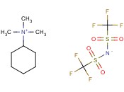 CYCLOHEXYL-TRIMETHYL-AMMONIUM <span class='lighter'>BIS</span>(<span class='lighter'>TRIFLUOROMETHYLSULFONYL</span>)<span class='lighter'>IMIDE</span>