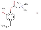 ETHANAMINIUM BROMIDE, 2-OXO-2-(4-ALLYL-2-METHOXYPHENOXY)-N,N,N-TRIMETHYL-