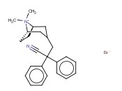 3-(2-CYANO-2,2-DIPHENYLETHYL)-8,8-DIMETHYL-8-AZONIABICYCLO[3.2.1]OCTANE BROMIDE