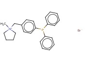 1-<span class='lighter'>甲基</span>-1-[4-(二苯基膦)苄基]<span class='lighter'>吡咯烷</span>鎓溴化物