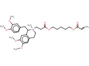ISOQUINOLINIUM, 1-[(3,4-DIMETHOXYPHENYL)METHYL]-1,2,3,4-TETRAHYDRO-6,7-DIMETHOXY-2-METHYL-2-[3-OXO-3-[[5-[(1-OXO-2-PROPENYL)OXY]PENTYL]OXY]PROPYL]-, CIS-