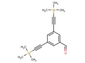 Benzaldehyde, 3,5-<span class='lighter'>bis</span>[2-(trimethylsilyl)ethynyl]-